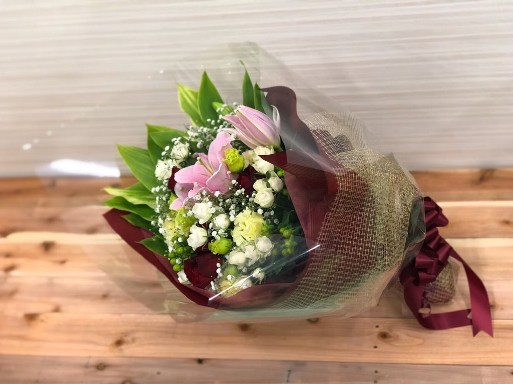 花束アレンジメント